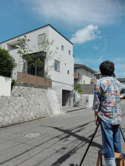 向陽台の家　写真撮影